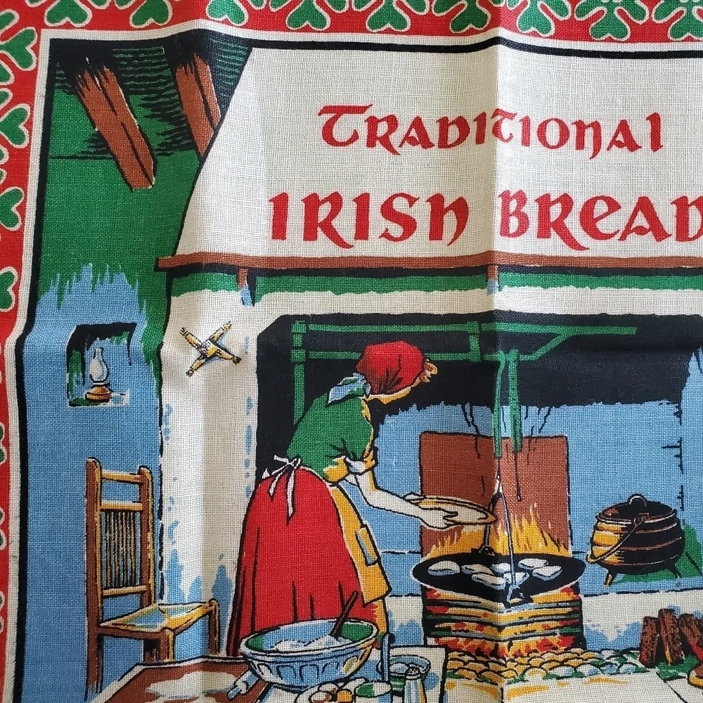 Irish Linen Recipe Towel